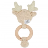 Bieco Motorik-Spielzeug mit Rassel – Rehkitz