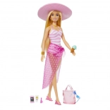 Barbie am Strand mit Sommeraccessoires