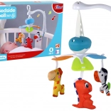 Karussell mit Melodien und drei Tierchen für Kinder