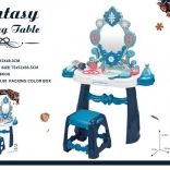 Interaktiver Kinderschminktisch mit Beleuchtung und Zubehör