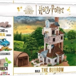 Brick Trick Harry Potter Bausatz – Der Fuchsbau der Familie Weasley aus echten Ziegeln