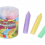 Bunte dreieckige Straßenkreiden 20 Stk.