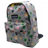 Rucksack MINECRAFT in Grau