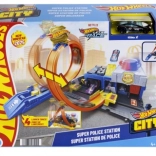 Hot Wheels City Super-Polizeistation mit Looping