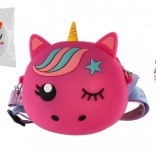 Kinder Silikon Geldbörse mit Schnur - verschiedene Farben