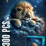 Puzzle mit 300 Teilen – Löwe in den Wolken