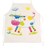 Kinder Baumwollschürze zum Ausmalen