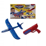 Abschuss-Schaumflugzeug mit Licht und Pistole