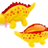 Plüsch Dinosaurier Federmäppchen und Versteck Gelb