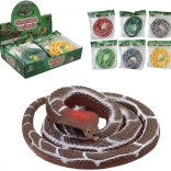 Interaktive Gummischlange 75 cm für Kinder