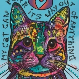 Puzzle HEYE Jolly Pets – Meine Katze kann schnurren, 500 Teile