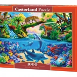 Puzzle 1000 Teile Wilde Natur, Delfine