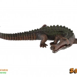 Kunststofffigur eines Indischen Gharials 17 cm