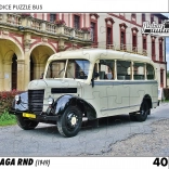 Retroauto Puzzle Bus Praga RND 1949 - 40 Teile