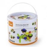 Holz-Konstruktionsbaukasten im Eimer, 48 Teile (3+)