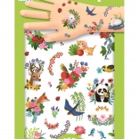 Glückliches Frühlings-Tattoo von Djeco