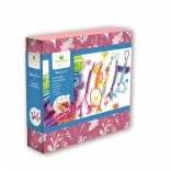 Lovely Box - Kreativset Scoubidou - Spaßiges Flechten mit bunten Schnüren