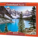 Puzzle 1000 Teile See in den Rocky Mountains CASTORLAND 68 × 47 cm
