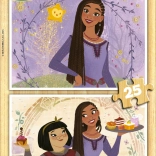 Educa Holzpuzzle Wünsche 2×25 Teile