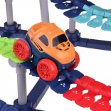 Langes flexibles Rennbahn-Set mit 291 Teilen und Auto