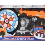 Kinder-Schaumpistole mit Zielscheibe