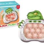 Sensorisches Spiel Pop It Dinosaurier mit Lichtern und Geräuschen – grün