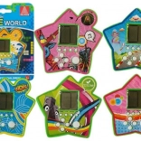 Taschen-Elektronikspiel Tetris – Stern, grün