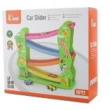 Holzrutsche für Autos