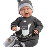 Realistische Puppe New Born mit Geräuschen - 42 cm