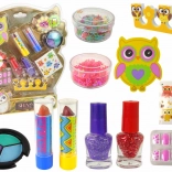 Kreativset zum Schminken und Nageldekorieren Eule