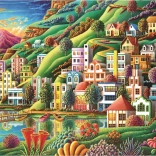 Educa Puzzle Verborgener Hafen 500 Teile