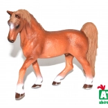 Figur Pferd hellbraun 12 cm