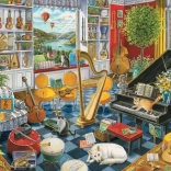 Ravensburger Puzzle Musikzimmer 500 Teile