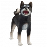 Mojo Hund Shiba-Inu schwarz – realistische Figur