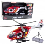 Rettungs-Feuerwehrhubschrauber mit Licht und Sound 1:12