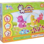 Kreativset mit Knete – Einhörner