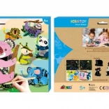 Rubbelpapier – Waldtiere