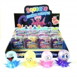 Scherzhafte quetschbare Krake Antistress-Spielzeug