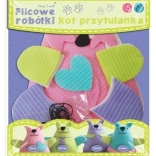 Kreativset – Katzen-Plüschtier Mela aus Filz