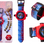 Elektronische Kinderuhr mit Dinosaurier-Projektor – 24 Motive