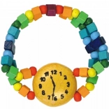 Kinderarmband Uhr regenbogenfarben