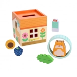 Petit Collage Häuschen für Hamster Hugo – hölzernes Mini-Set