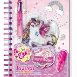 Tagebuch mit Einhornmotiv für kreative Kinder