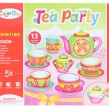 Malen eines eigenen Keramik-Teesets