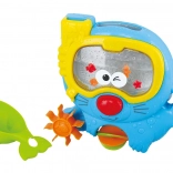 Aquarium mit Wassermühle für Kinder