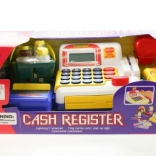 Kasse mit Zubehör