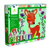 Artissimo – glitzerndes Sandbild Waldtiere