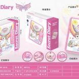 Geheimes Einhorn-Tagebuch mit Schloss und Aufnahmefunktion