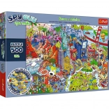 Puzzle Spy Guy Lost Items USA 500 Teile