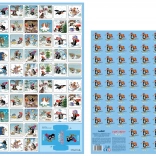 Maulwurf Pexeso - Winterspiele